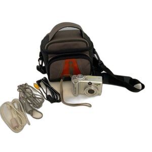 Canon PowerShot A95 Digital Camera Silver 3x Optical Zoom Case Tested